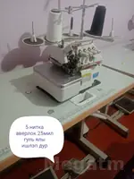 5 ниточный аверлок Jukkı